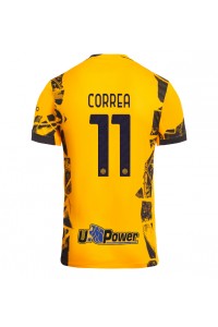 Inter Milan Joaquin Correa #11 Fotballdrakt Tredje Klær 2024-25 Korte ermer
